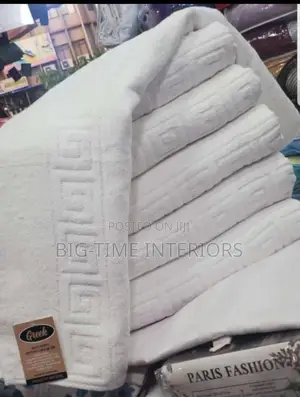 White Cotton Towels-Big Size