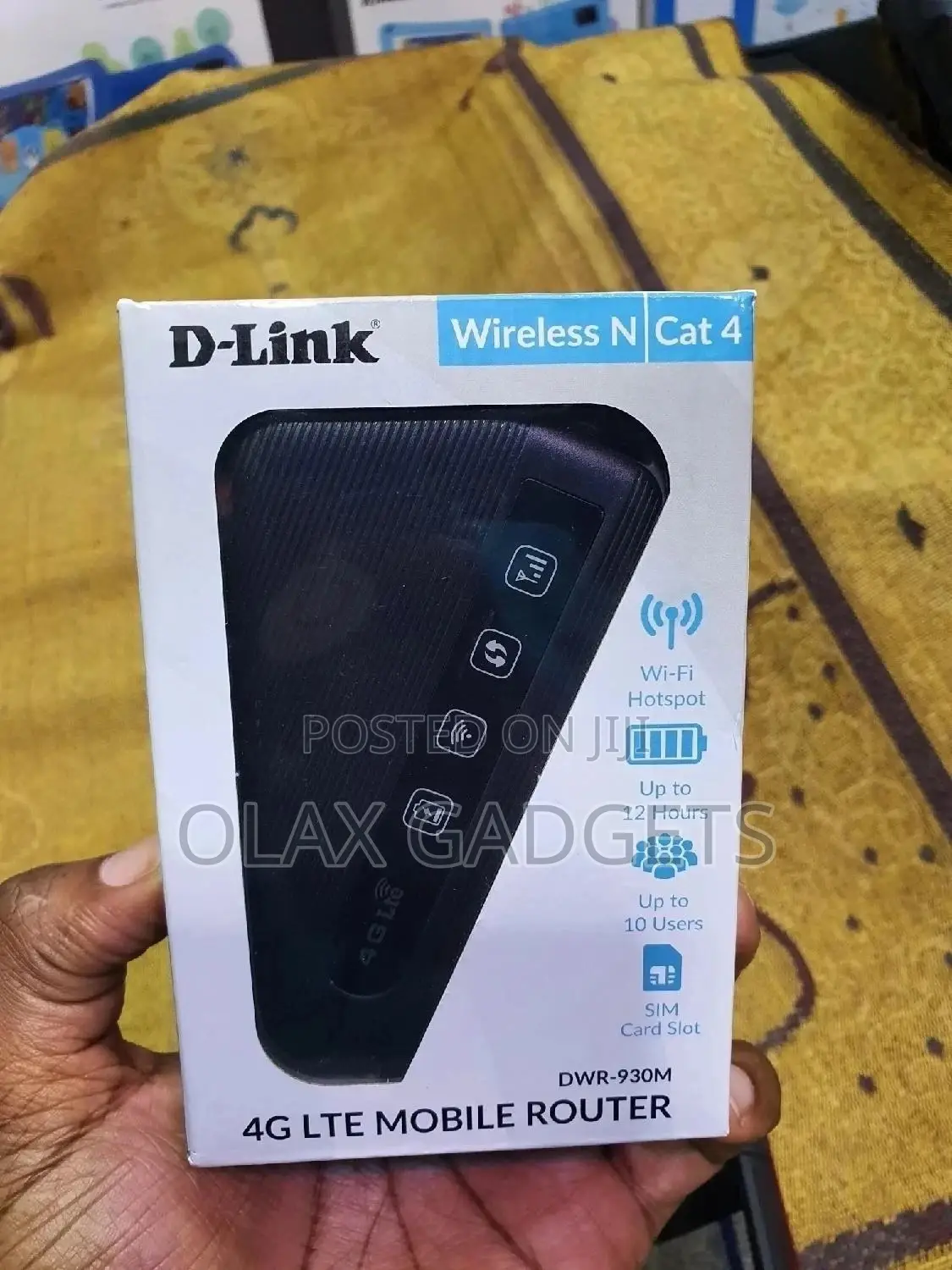 Dlink DWR-930M 4g LTE MOBILE MIFI 3000mah Wifi Hotspot
