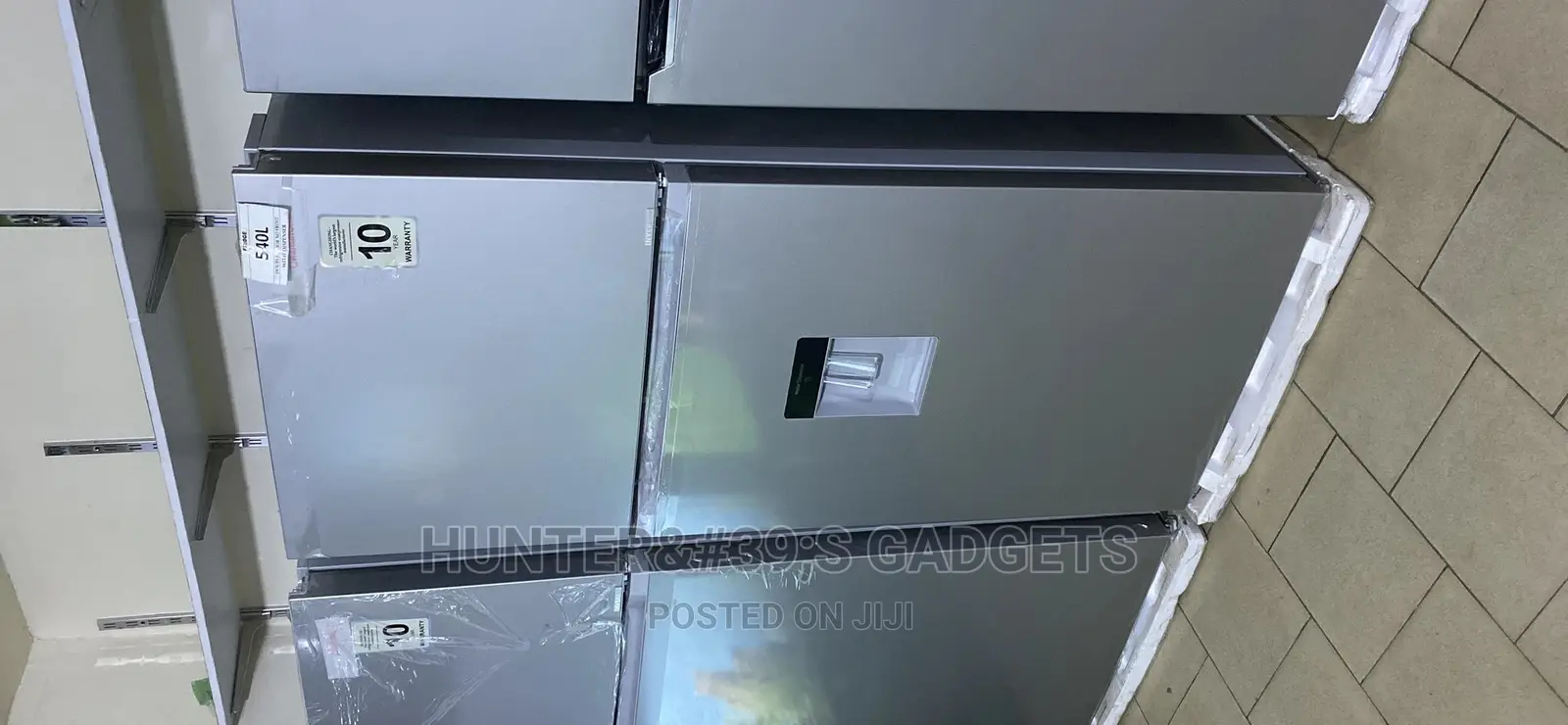 Changhong Fridge 530 Liters No Frost Double Door With Dispen