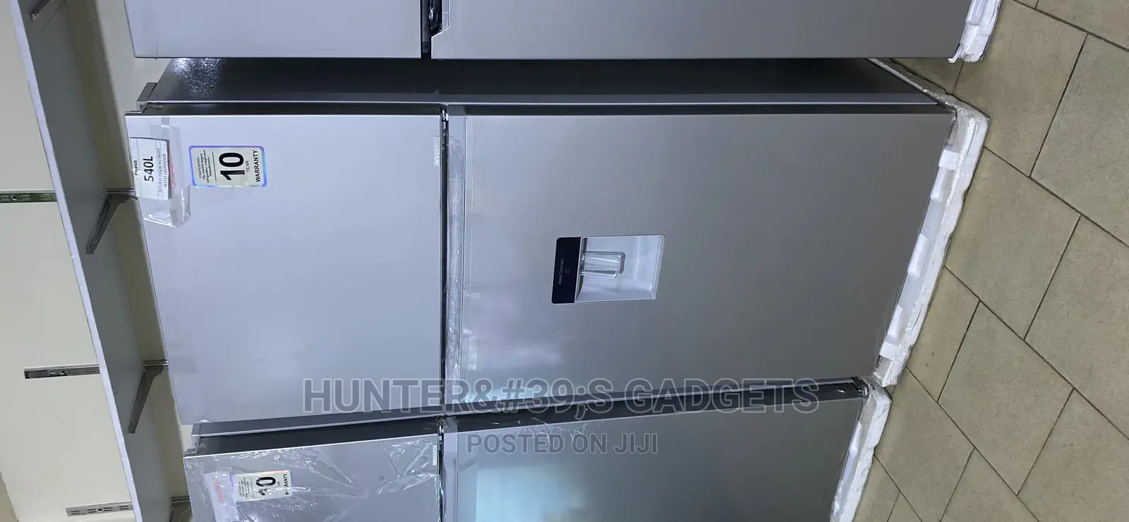 Changhong Fridge 530 Liters No Frost Double Door With Dispen