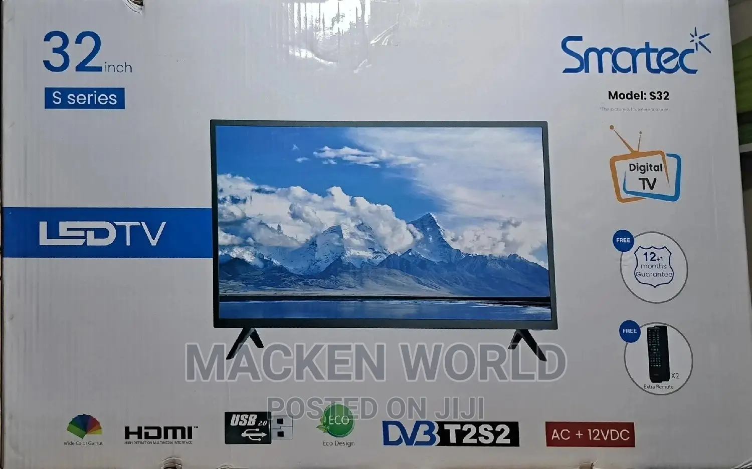 32 Smatec Frameless DC/AC Free to Air