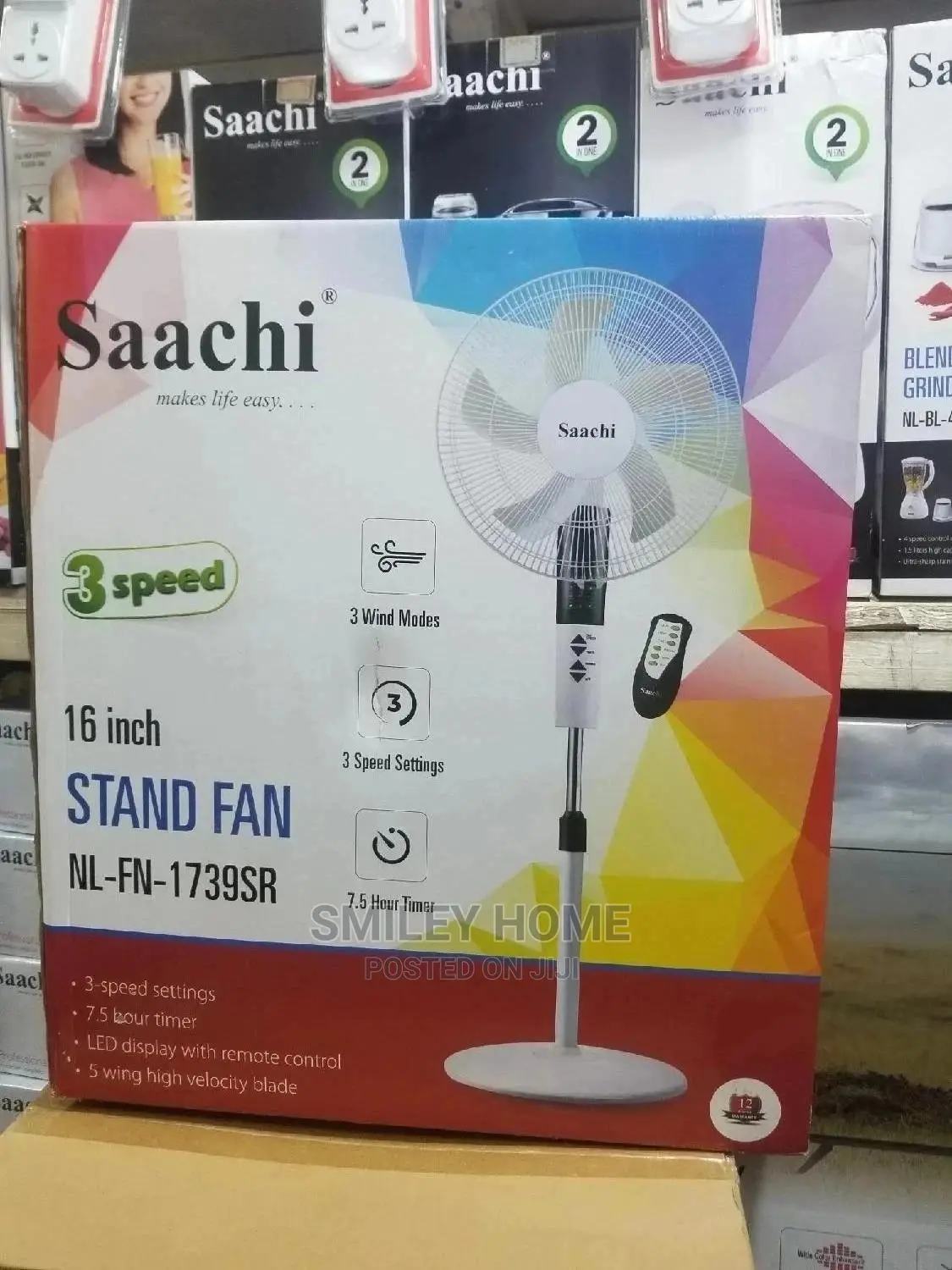 Saachi Stand Fan