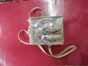 Set of Whiskey Flask, 3 Shot Jiggers and Army Knives