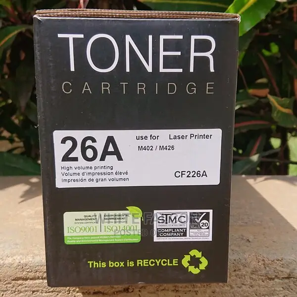 Compatible Toner 26A Cf226a Toner Cartridge