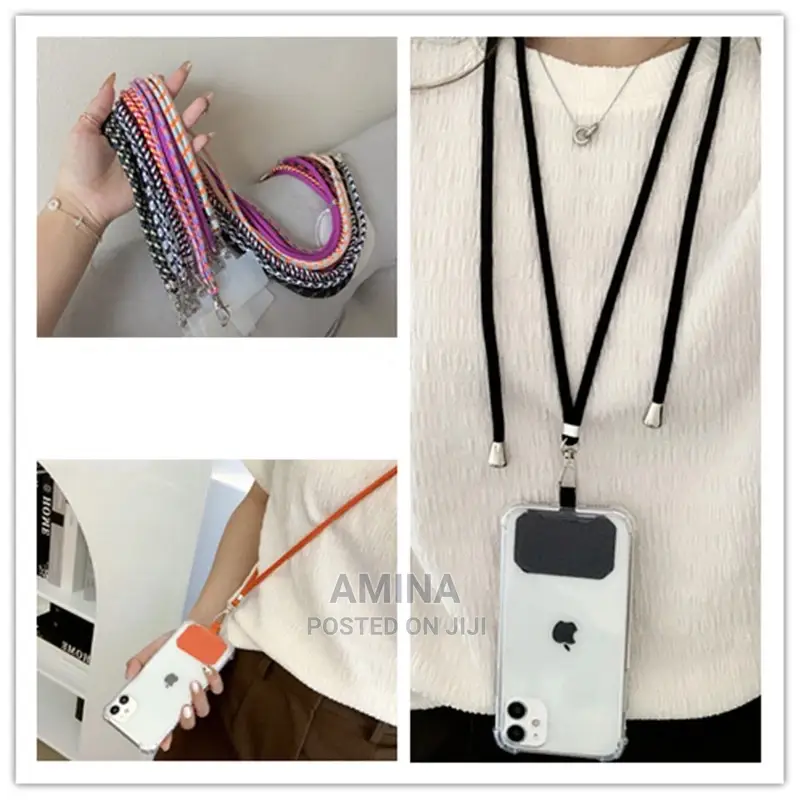 Adjustable Cross Body Neck Strap With Lanyard