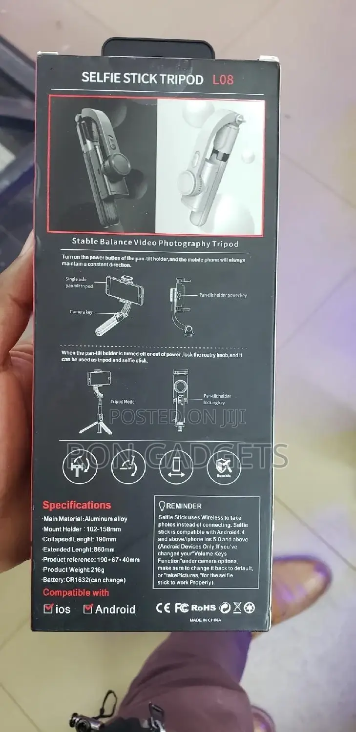Mini Gimbal Stabilizer