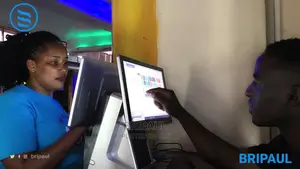 Double Touch Screen Point Of Sale System