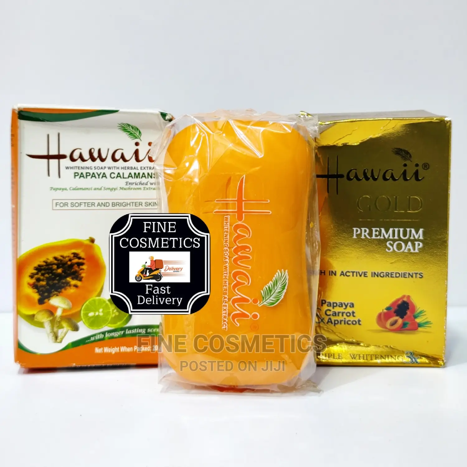 HAWAII Whitening Soap Wiz Herbal Exact Like Papaya/Caramansi