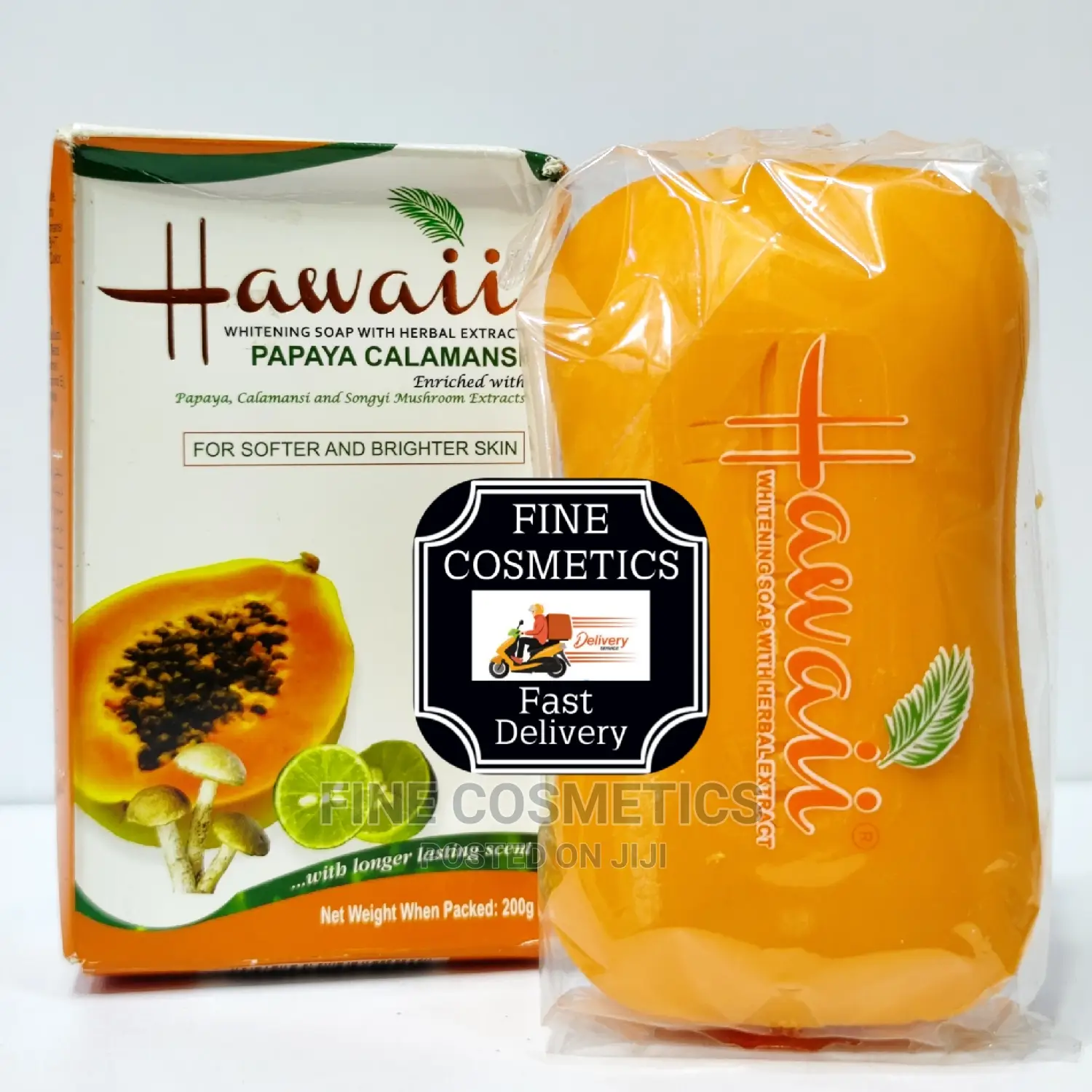 HAWAII Whitening Soap Wiz Herbal Exact Like Papaya/Caramansi