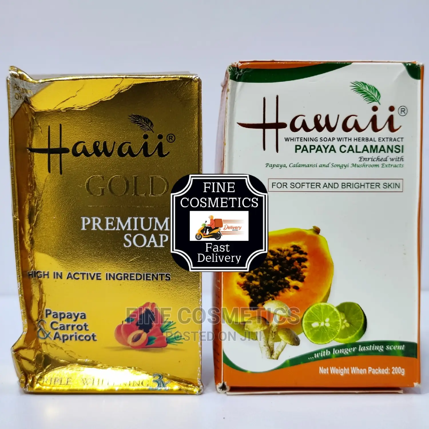 HAWAII Whitening Soap Wiz Herbal Exact Like Papaya/Caramansi
