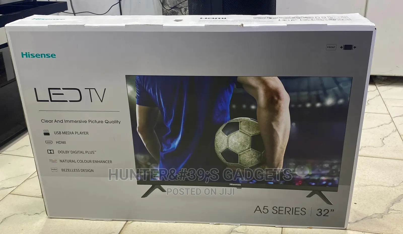 Hisense 32 Inch Digital Frameless Tv A5 Series