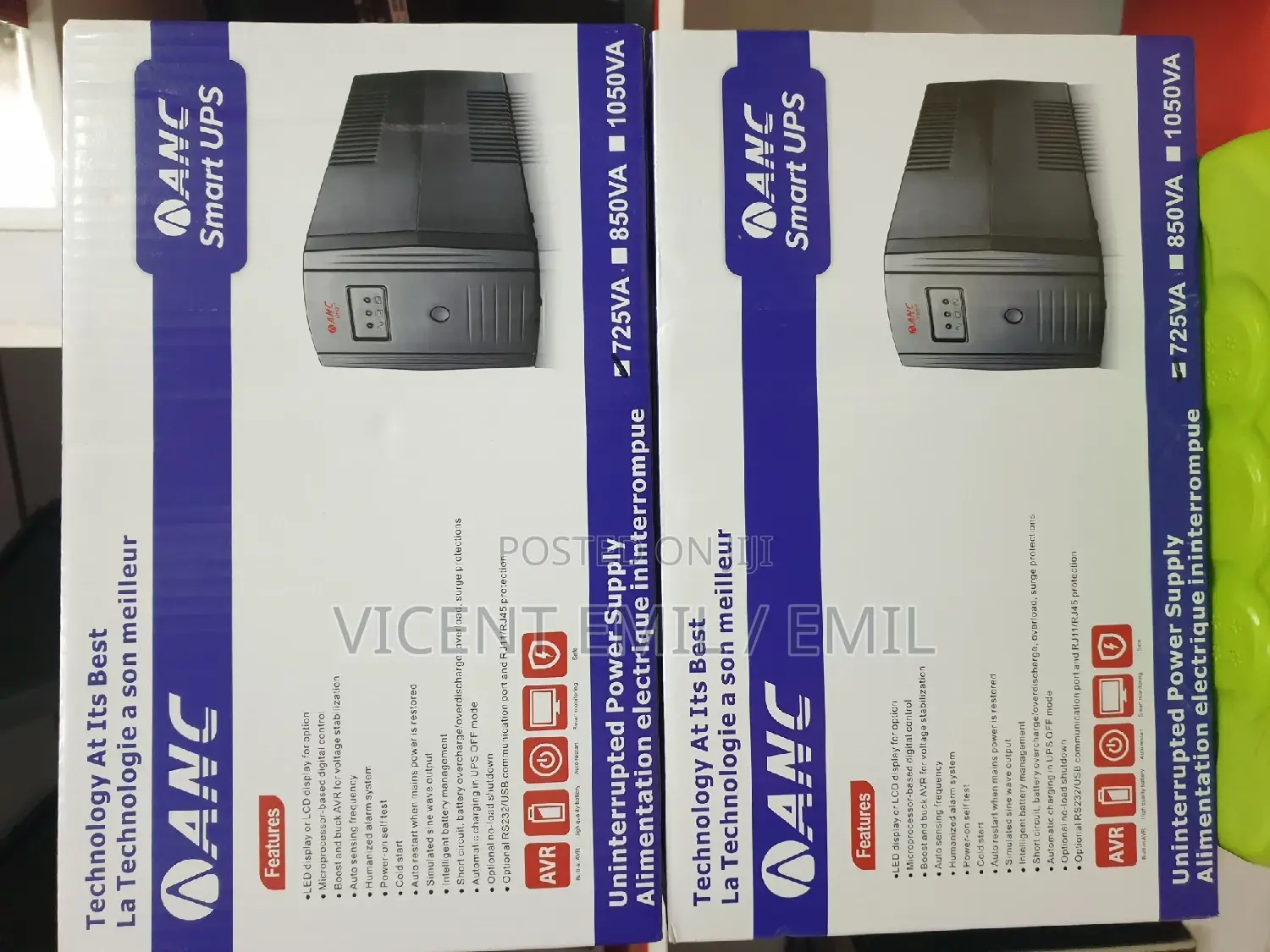 UPS Anc Brand Uninterrupted Power Supply