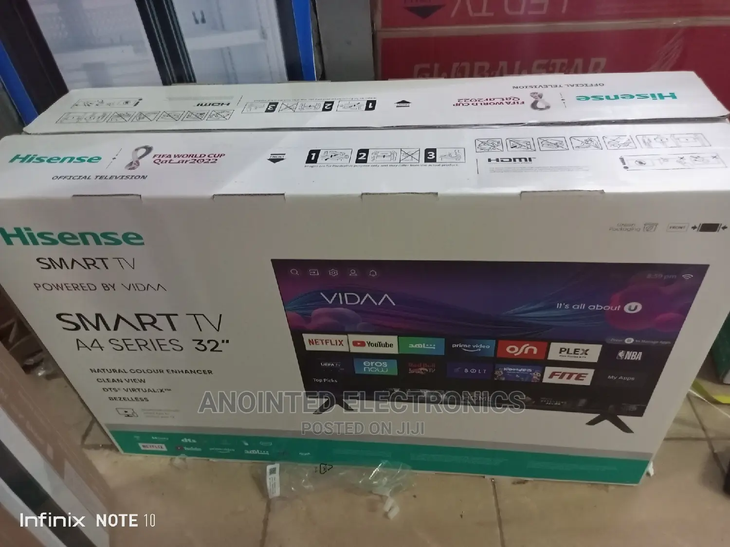 Hisense Tv Smart 32" Flameless