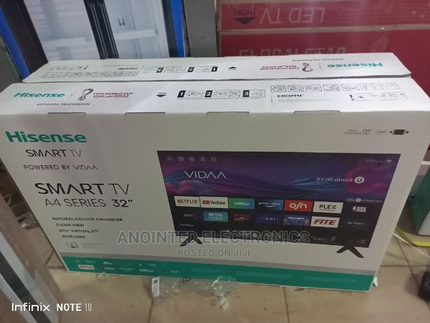 Hisense Tv Smart 32" Flameless