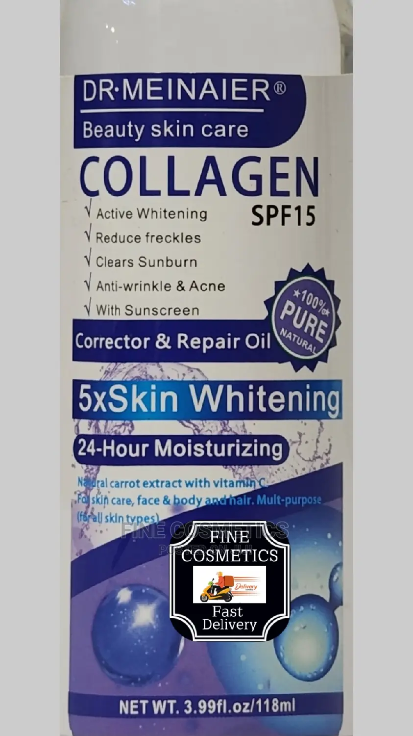 Dr MEINAIER 5X Skin Whitening Collagen Oil With SPF15