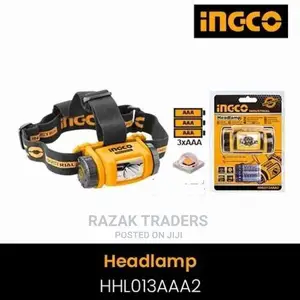 Ingco Headlamp 10 Hours,50 Meters , Water Resistant