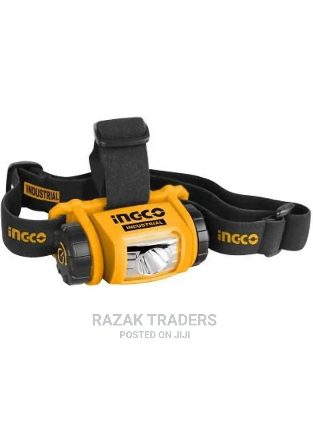 Ingco Headlamp 10 Hours,50 Meters , Water Resistant
