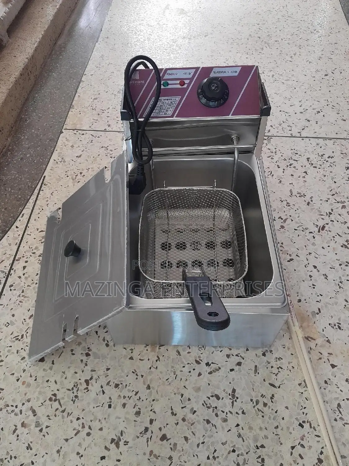 6litres Single Chamber Hoffmans Deep Fryer