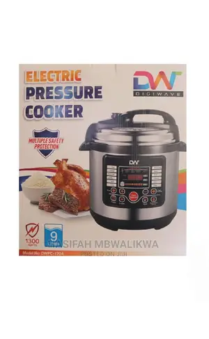 Digiwave Pressure Cooker 9l/1300w- Silver
