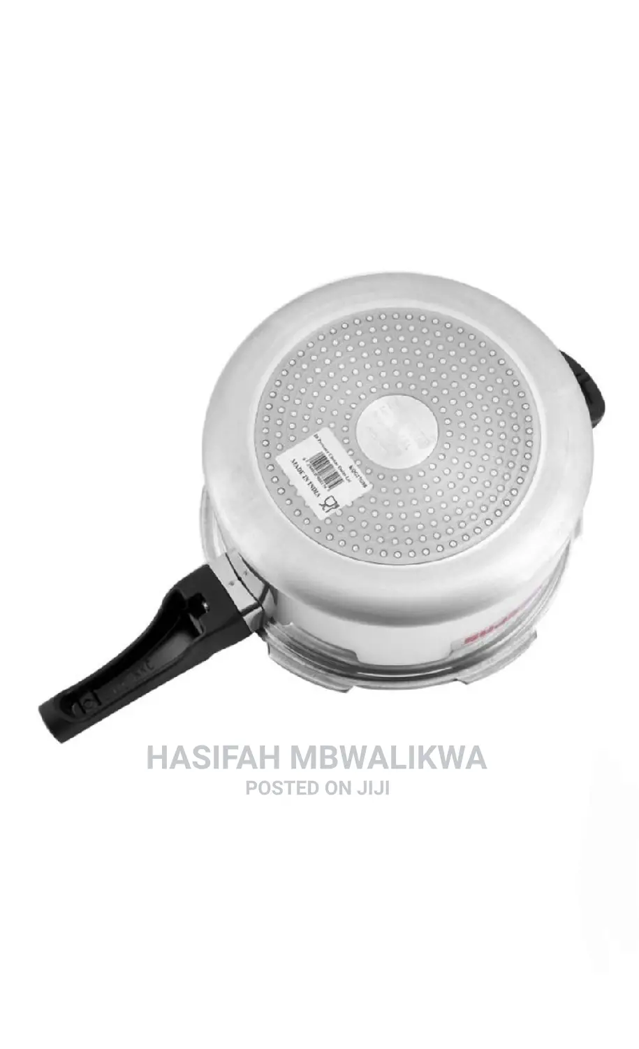 Geepas Pressure Cooker 3L. Silver, Black