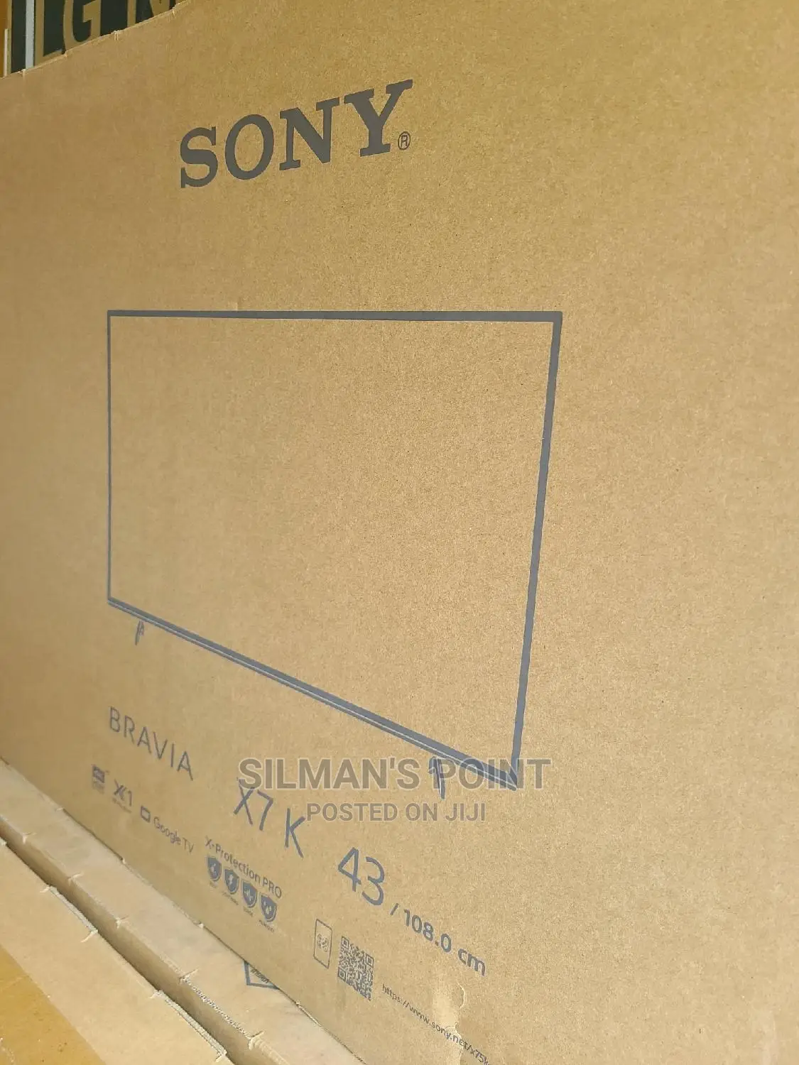 SONY 43" X75K Uhd TV 2022 Model