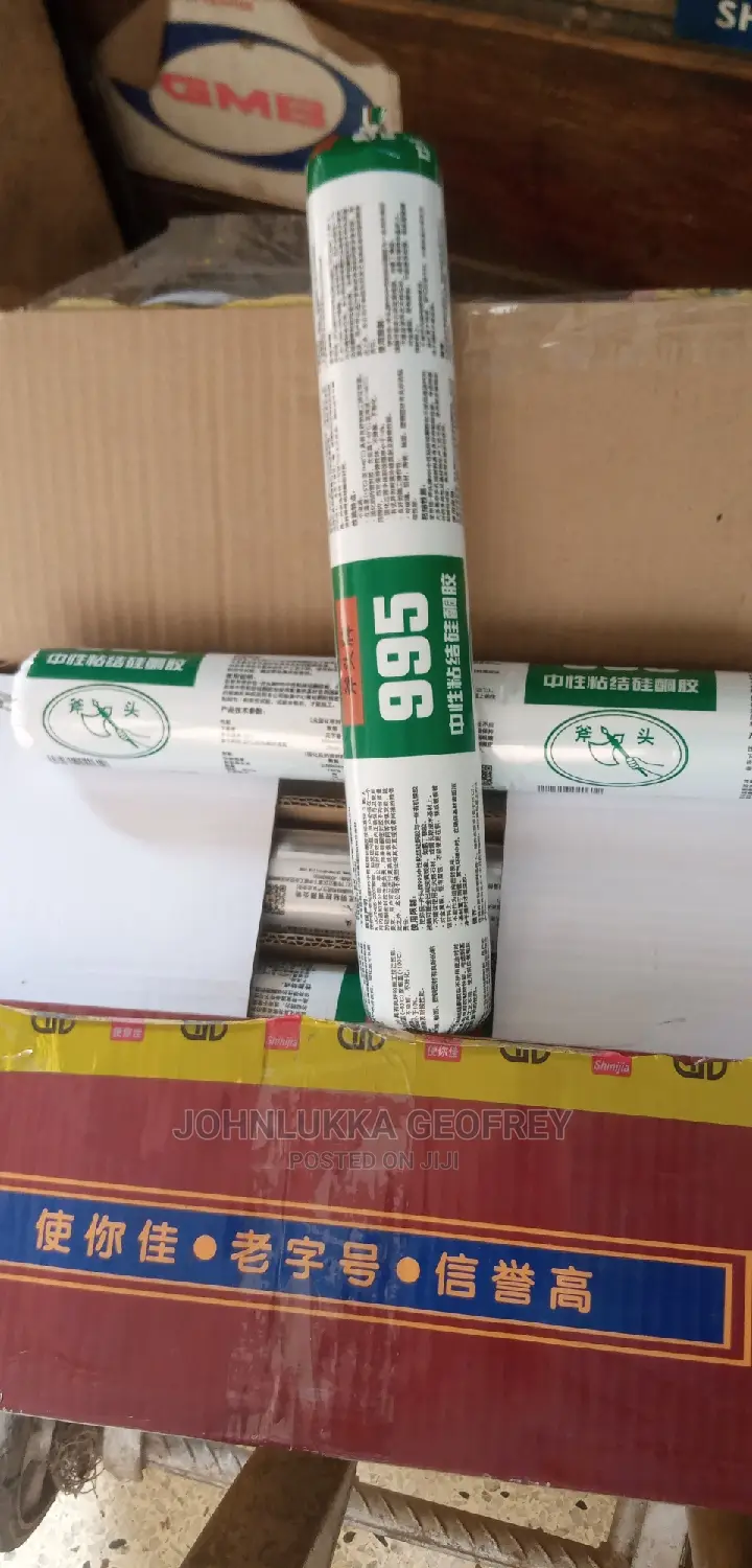 Structual Sillicon(Kabazzi)In All Colours White,Clear,Black