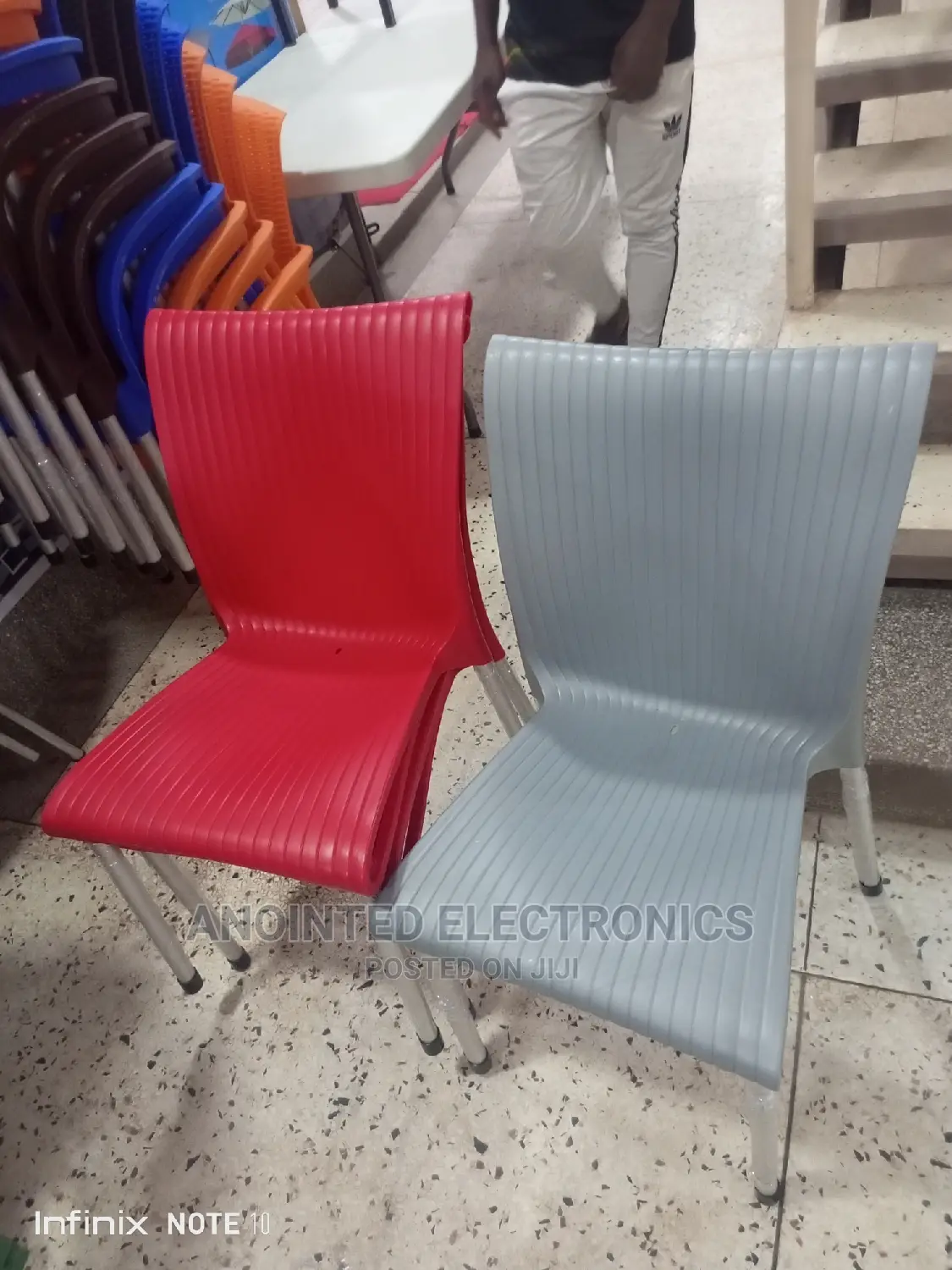 Plastic Armless Chair