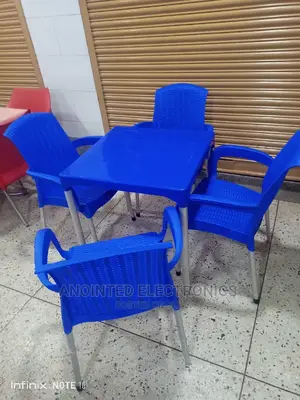 Plastic Chairs and Tables