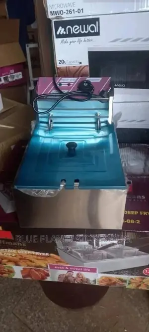 Hoffmans 6.0litres Single Deep Fryer (Stainless Steel)