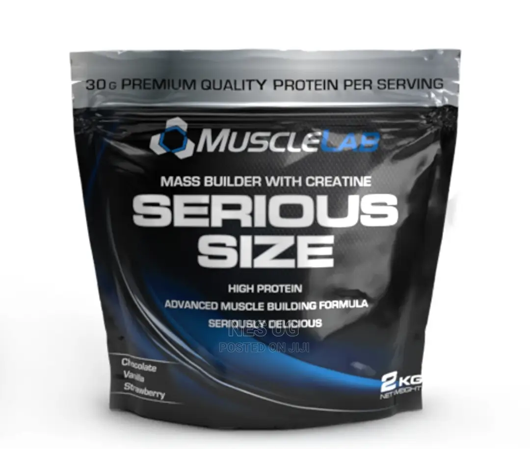 High Protein Serious Size Mass Builder With Creatine 2kgs in Nakawa