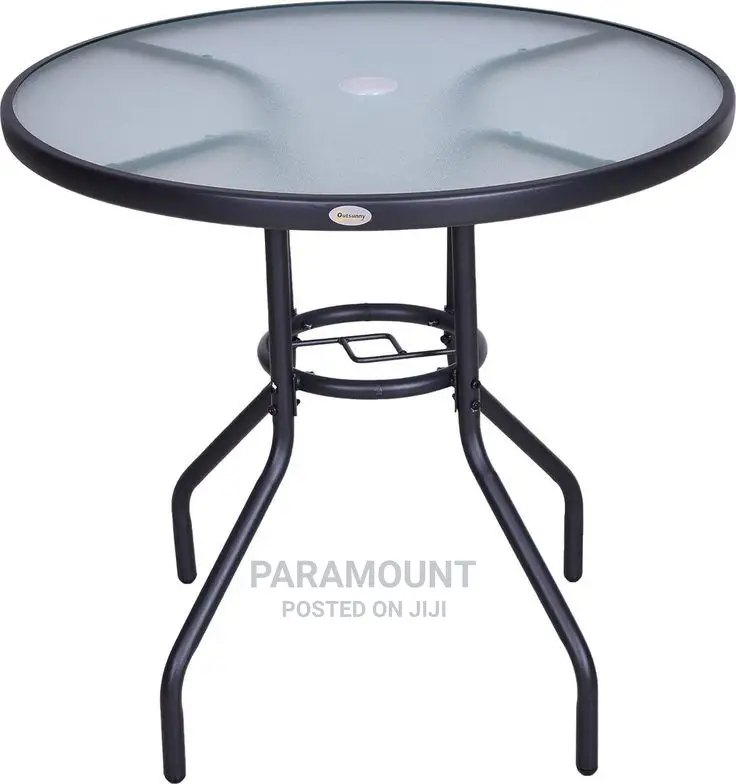 Out Door Glass Table
