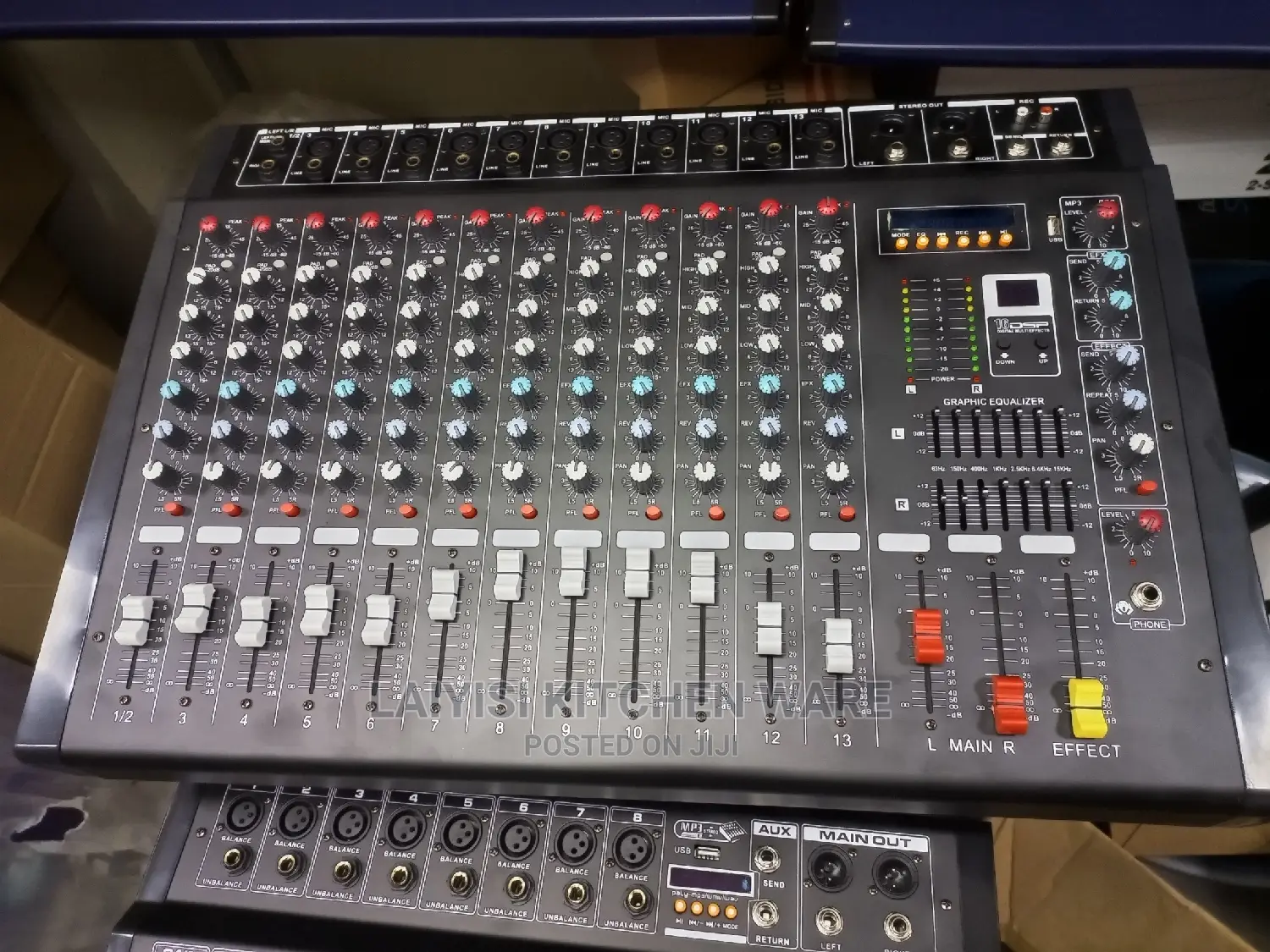 12channel Amplifier Mixer