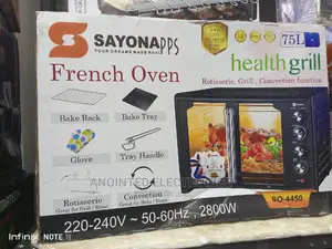 Sayona Electric French Oven 75L