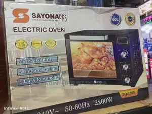 Electric Oven Sayona 60L