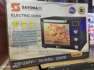 Electric Oven Sayona 60L