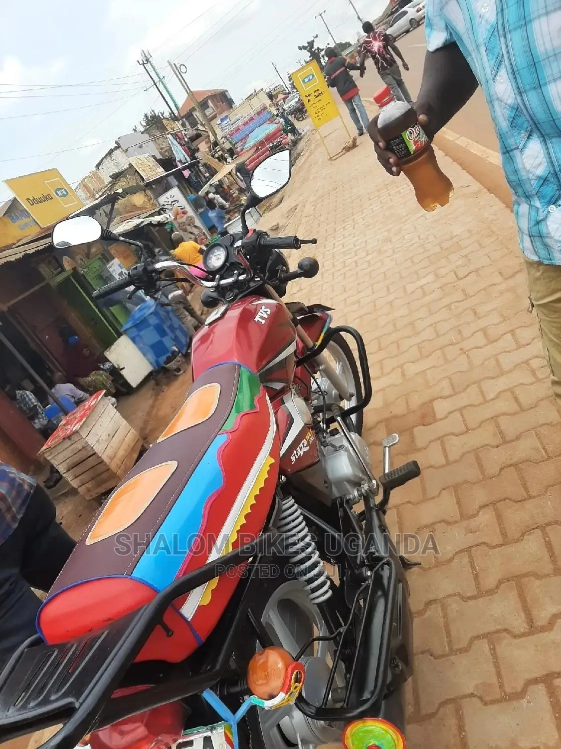 Haojue VR125 HJ125T-19 2022 Red