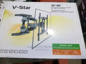 Heavy Duty Rotating Tv Mount For 55 To 85 Inch -double Arm