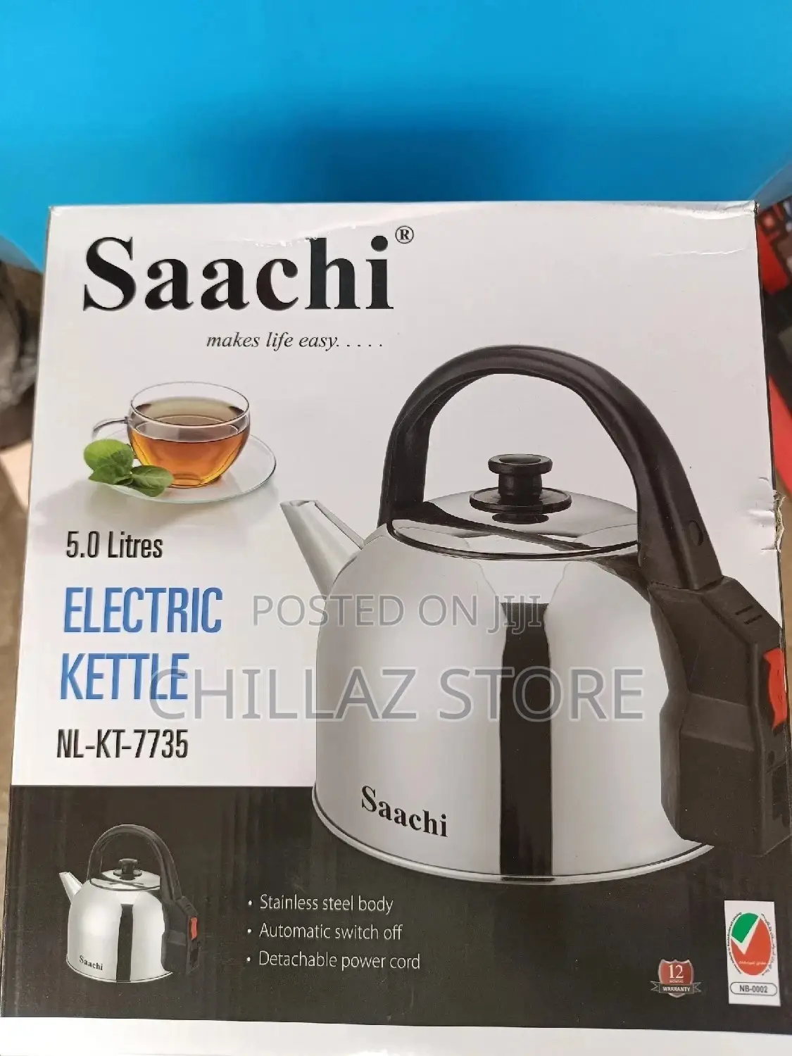 5 Litre Saachi Electric Kettle