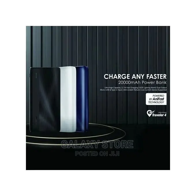 Oraimo 20000mah Power Bank High Capacity