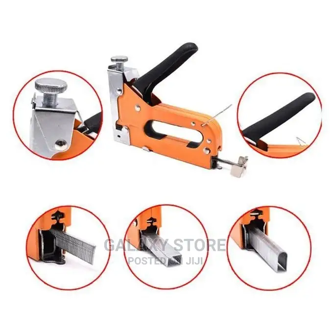 Heavy Duty Staple Gun With Staple Wires