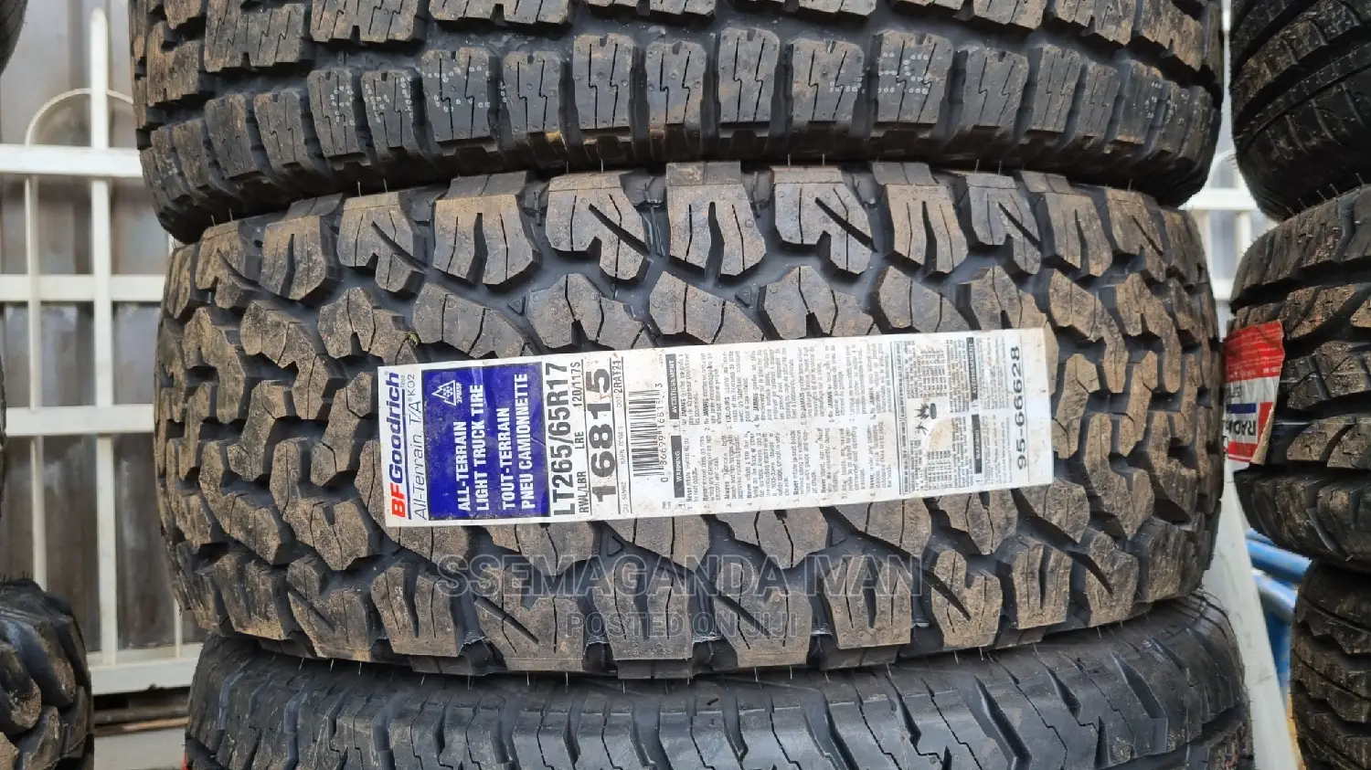 265/65r17 Bf Goodrich USA