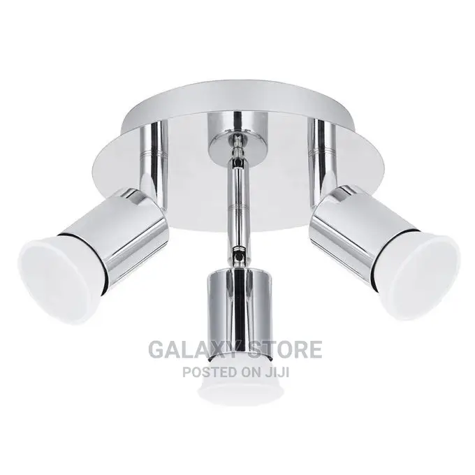 3 Way Ceiling Spot Light Rotatable Led Lamp Home Lighting