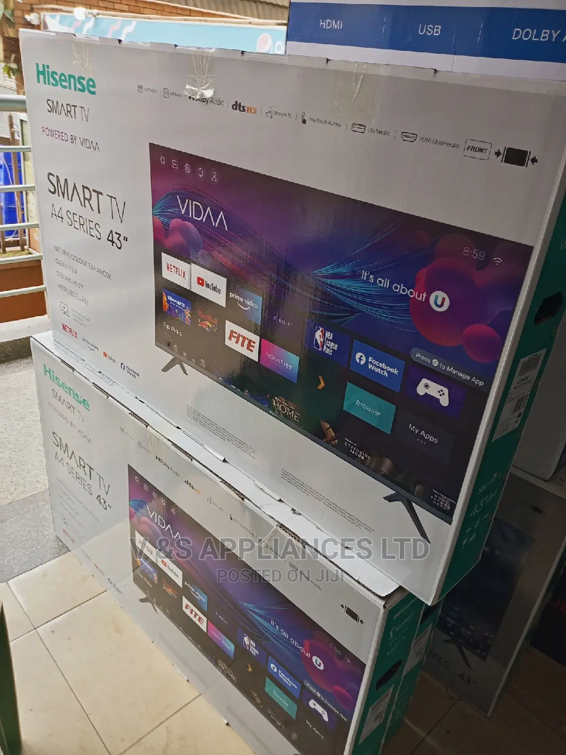 43 Vidaa Smart Hisense