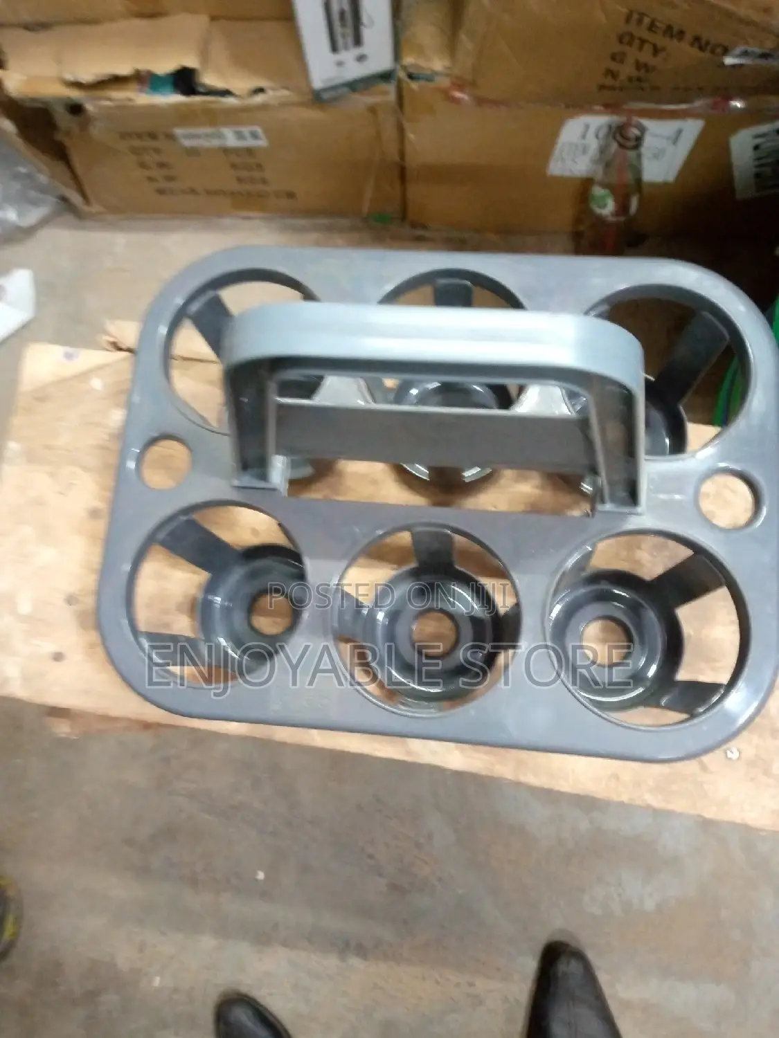 Plastic Bottle Holder Rack