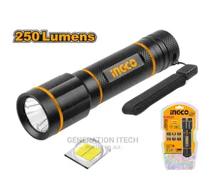 Ingco Flashlight 250 Lumens -HFL013AAA58