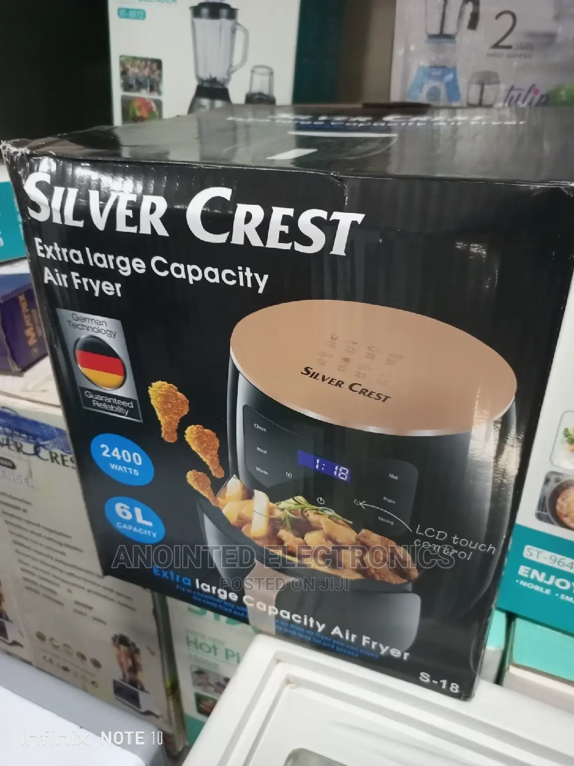 Sliver Crest Air Fryer 6L