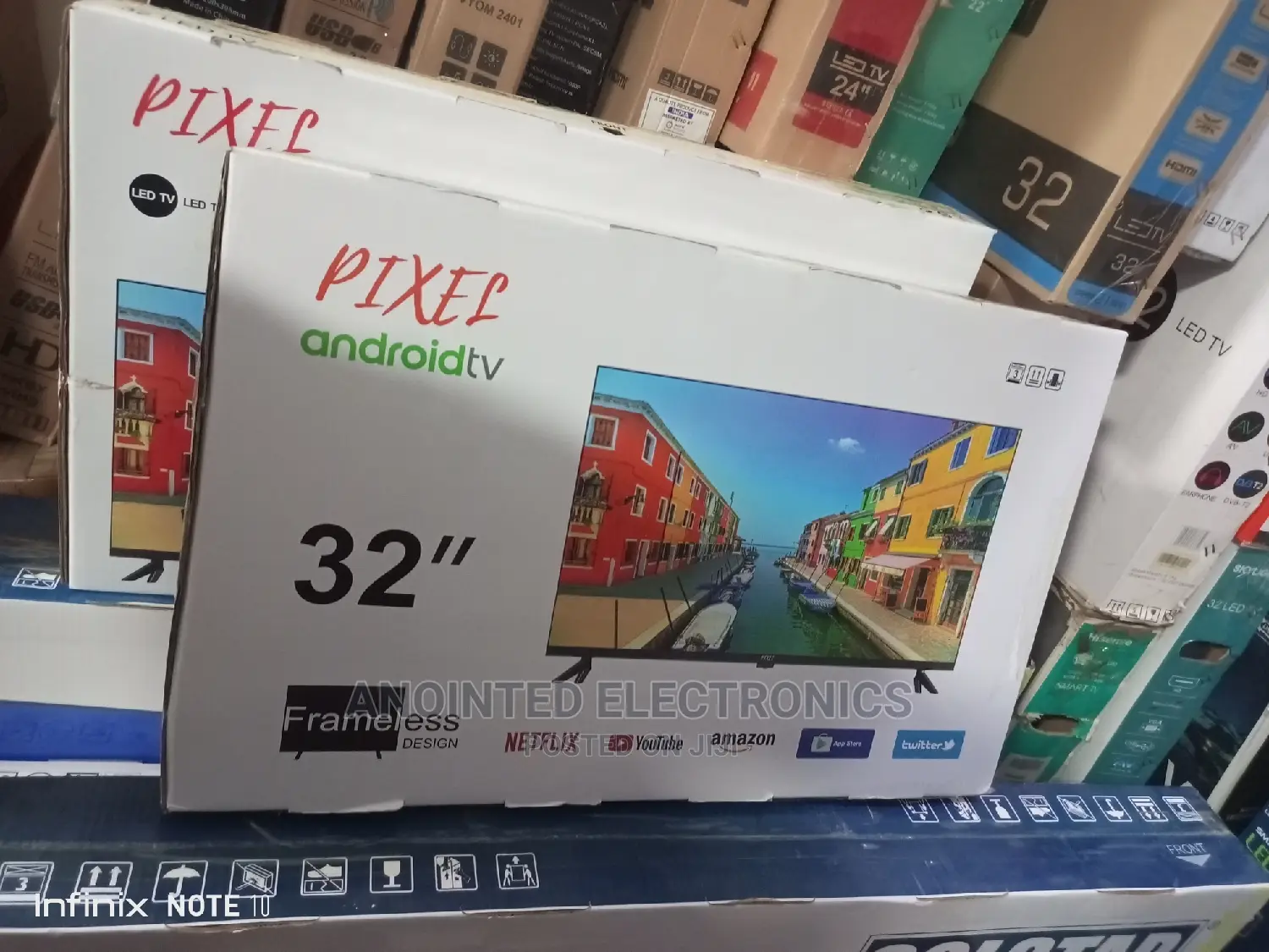 Pixel 32" Smart Android Tv
