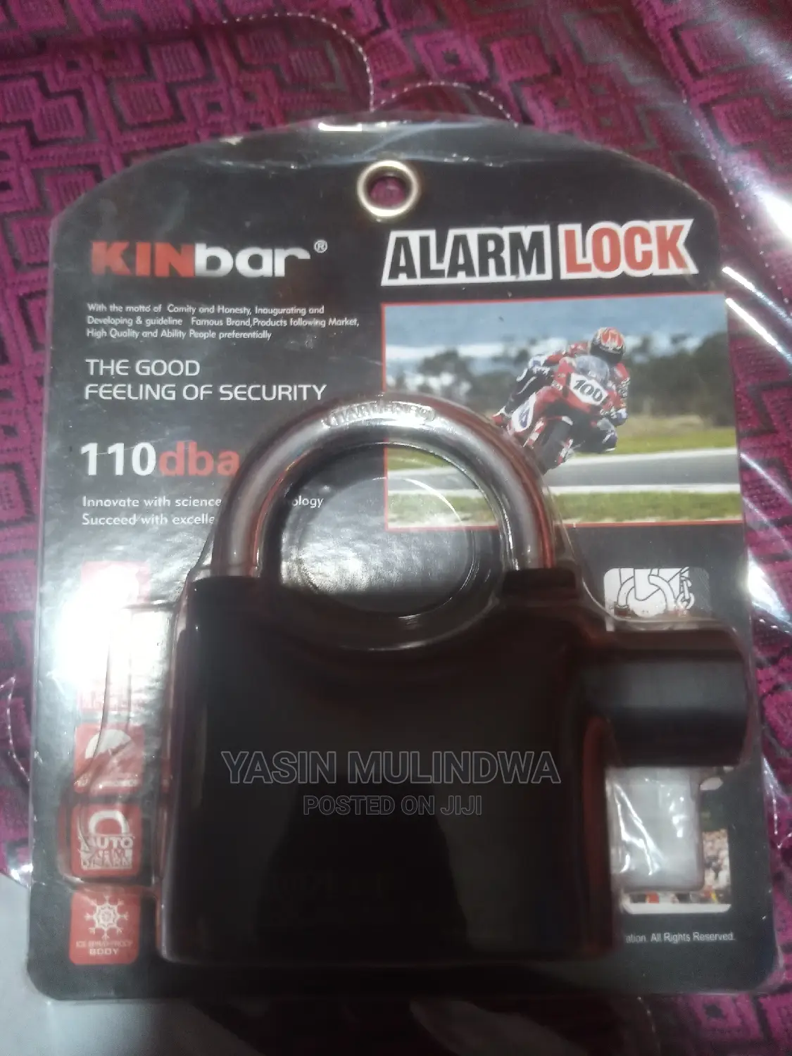 Alarm Padlock.