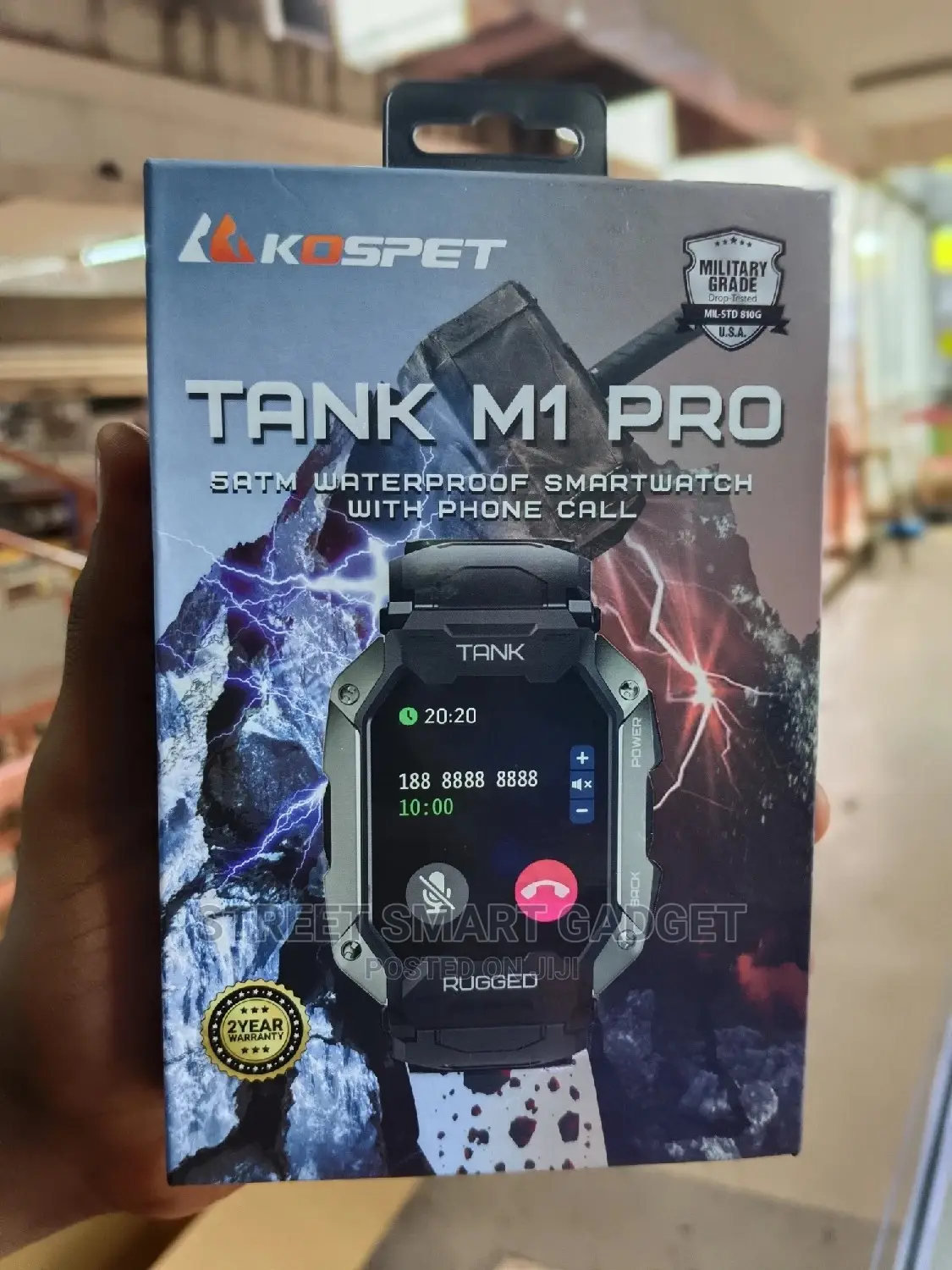 Kospet Tank M1 PRO Waterproff Smart Watch With Phone Calls