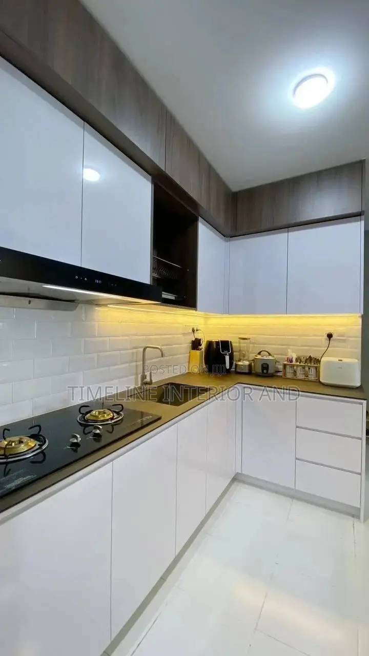 Flashing Kitchen Cabinets